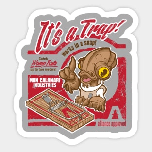 It's a Trap Sticker